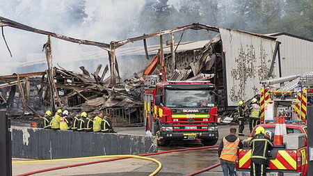 No injuries after fire causes significant damage to Donegal business