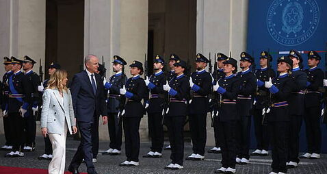Meloni and Martin discuss reducing energy costs across EU during Rome meeting
