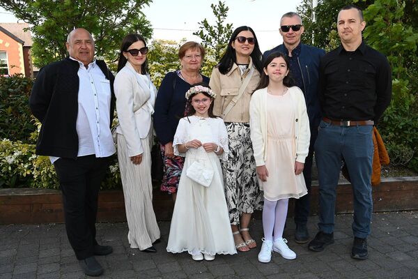Emily O Riordan and family 