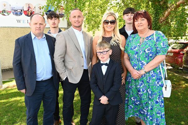 Ethan McGroan and family