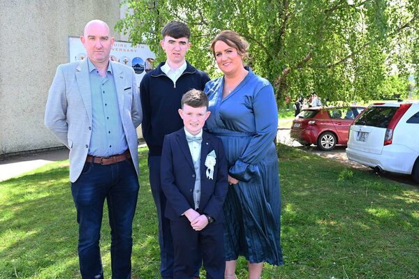 Fionn Doyle and family 
