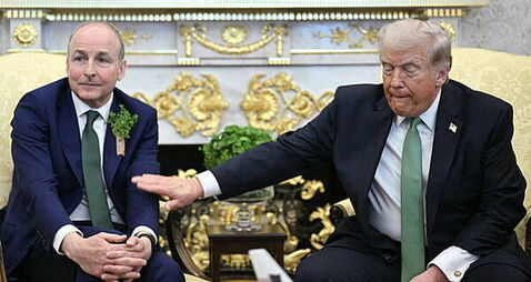'You were outstanding': Mainly positive messages to Taoiseach after Trump meeting