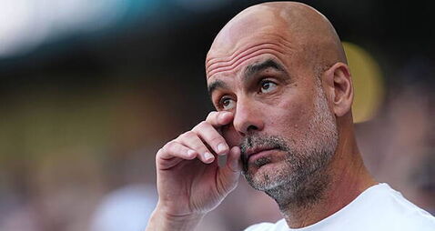 ‘Tired’ Pep Guardiola struggles to contain his emotions at Man City farewell