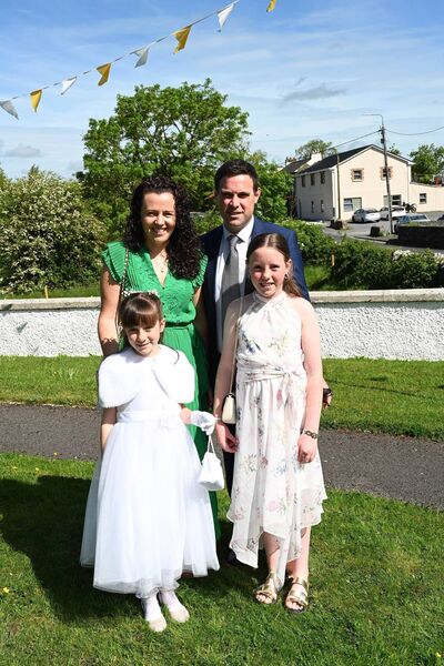 Aoife Quirke and family 