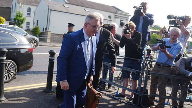 Prosecution opens against Jeffrey Donaldson in sexual offences trial