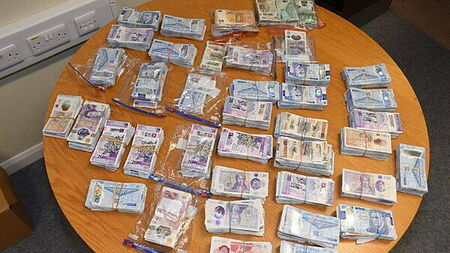 Five men and one female arrested in cross-border fraud investigation after seizure of £174k