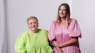 <p>Emer McLysaght and Sarah Breen 	Photo: Bríd O'Donovan</p>