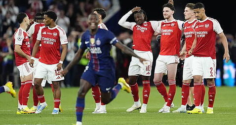 Arsenal suffer Champions League shoot-out heartbreak as PSG retain their crown