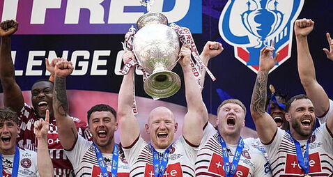 Wigan secure Challenge Cup with dominant win over Hull KR at Wembley