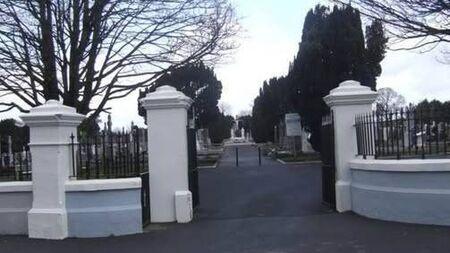 Violent brawl at  Cemetery Mass