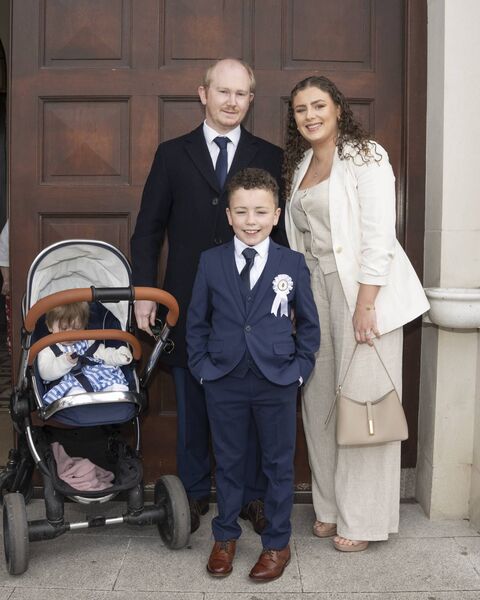 Jack Walsh and family