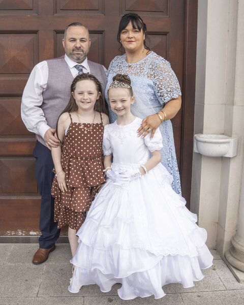 Ava Walsh and family