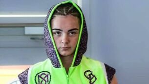 <p>Sarah Murphy is now 4-0 as a pro boxer.</p>