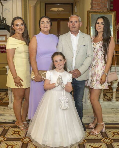 Evie Brereton Foley and family