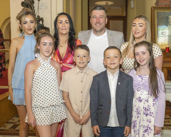 Teddie Lawless and family
