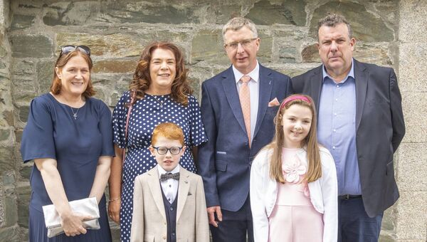 Adam Prendiville and family