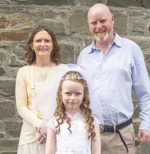 Katie Moore and family