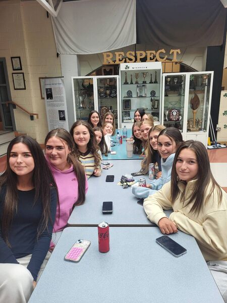 Newbridge College students have organised a host of events, including civvies day and a bake sal! Newbridge College students have organised a host of events, including civvies day and a bake sal!