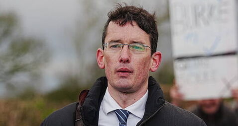 Enoch Burke removed from Department of Education payroll, court told