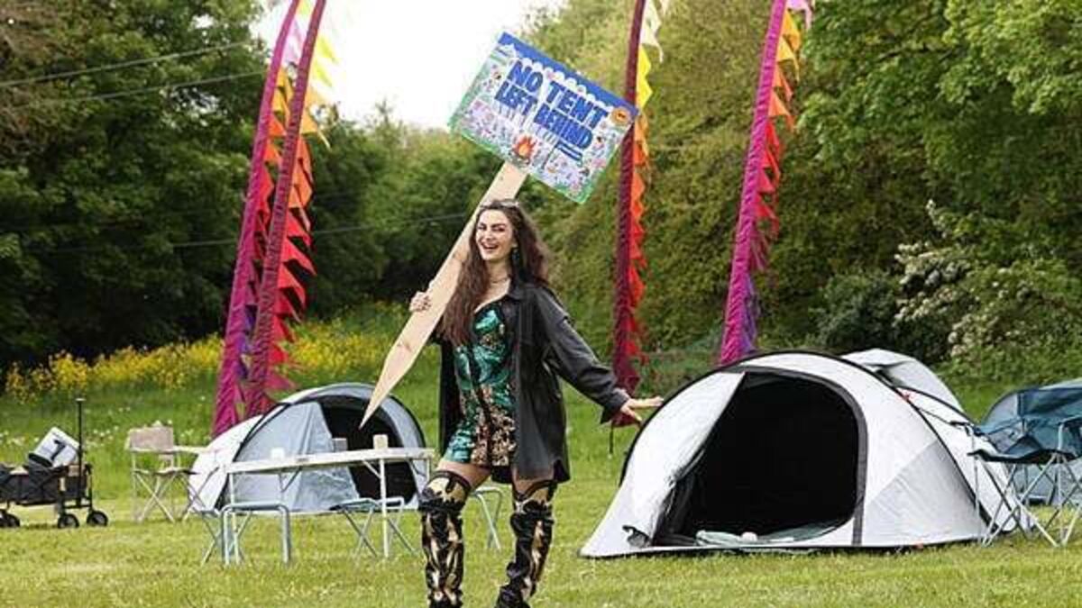 Decathlon offers gift cards on used tents to stop festival-goers abandoning them