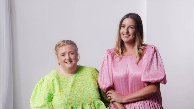 <p>Emer McLysaght and Sarah Breen. Photo: Bríd O'Donovan</p>