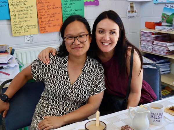 Trisha Gou and Nora Golden.