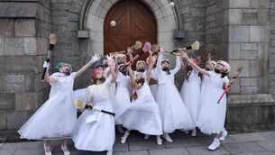 <p>The Clane girls showcased their teamwork and community spirit</p>