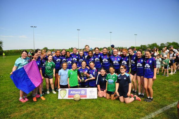 Kildare Cumann na mBunscol Division 3 Football champions, Bunscoil Bhríde Rathangan. Kildare Cumann na mBunscol Division 3 Football champions, Bunscoil Bhríde Rathangan.