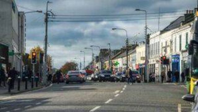 <p>Newbridge's Main Street</p>