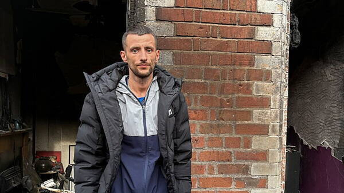 Man’s home ‘completely destroyed’ in Belfast disorder