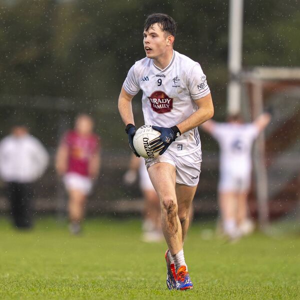 TJ Nolan was playing a star role for the Kildare U20s before his unfortunate injury TJ Nolan was playing a star role for the Kildare U20s before his unfortunate injury