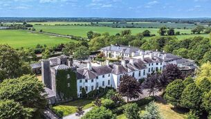 <p>An aerial view of Barberstown Castle</p> <p>An aerial view of Barberstown Castle</p>
