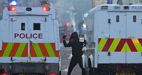 Disorder 'orchestrated by loyalist and far-right thugs', McDonald says