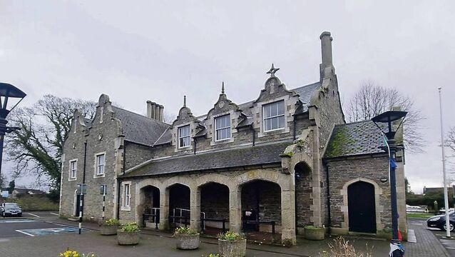 <p>No legal cases were heard at Athy Courthouse on Wednesday   Photo: Aisling Hyland</p>