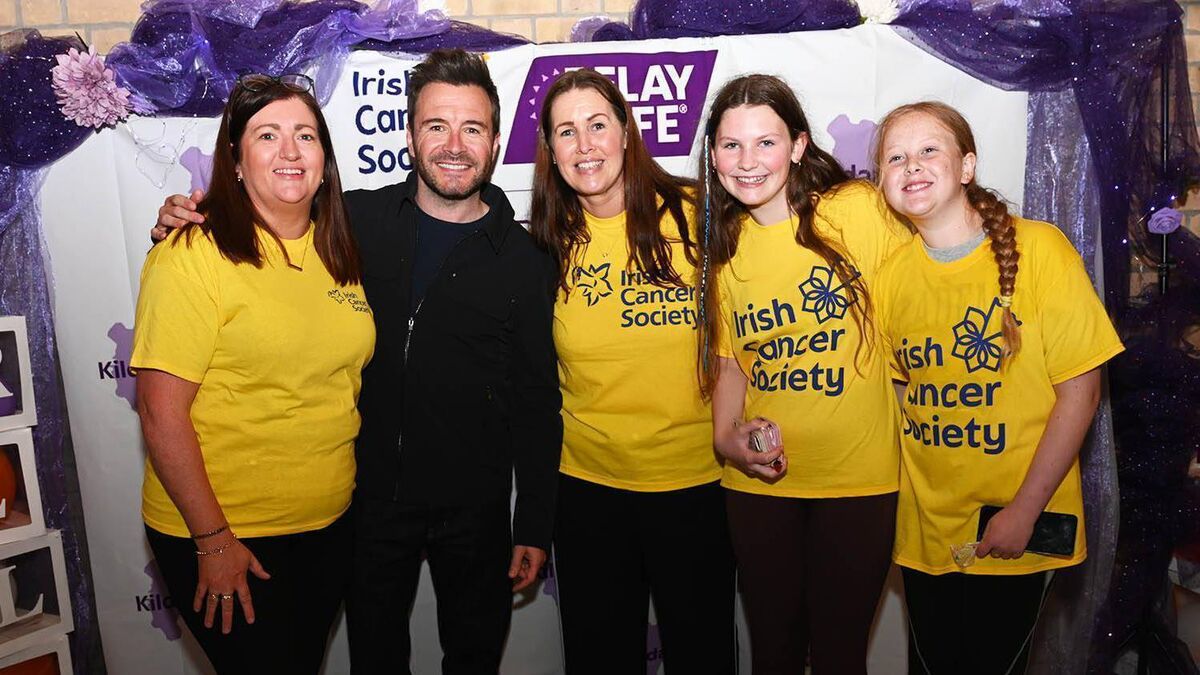 Westlife star joins Relay for Life in Newbridge