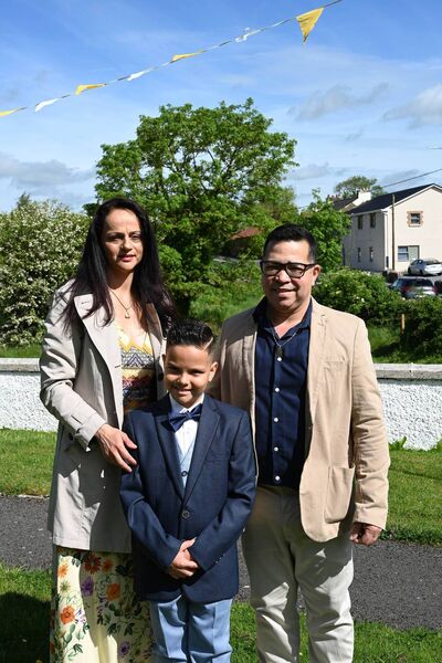 Pedro Siva Lemos and family 