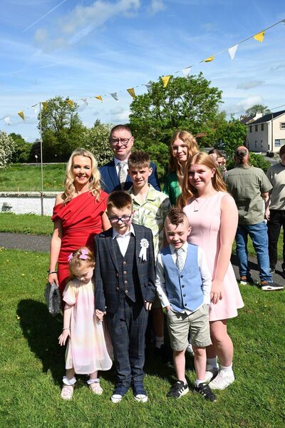 Frank Coffey and family 