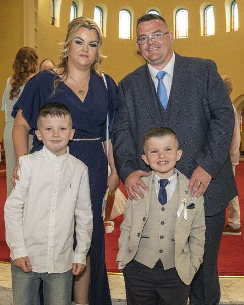 Kalum Brennan Leonard and family