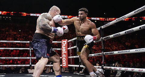 Tommy Fury secures majority decision win against Eddie Hall