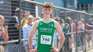 <p>JP Archbold sets a new Leinster record and achieves the European U18 qualifying standard.</p>