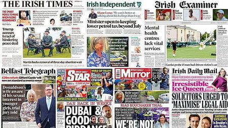 What the papers say: Wednesday's front pages