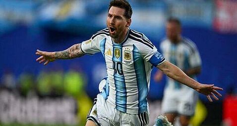 Lionel Messi equals World Cup scoring record with hat-trick against Algeria
