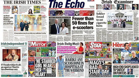 What the papers say: Thursday's front pages