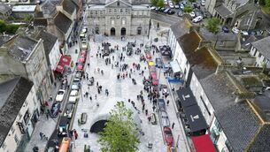 <p>Emily Square could become a hub of activity with the food market Photo: Aisling Hyland</p> <p>Emily Square could become a hub of activity with the food market Photo: Aisling Hyland</p>