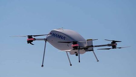 Manna drone company pauses all deliveries in Ireland due to planning ‘uncertainty’