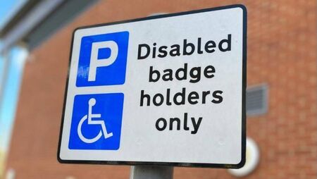 Man parked his Range Rover in disabled parking bay