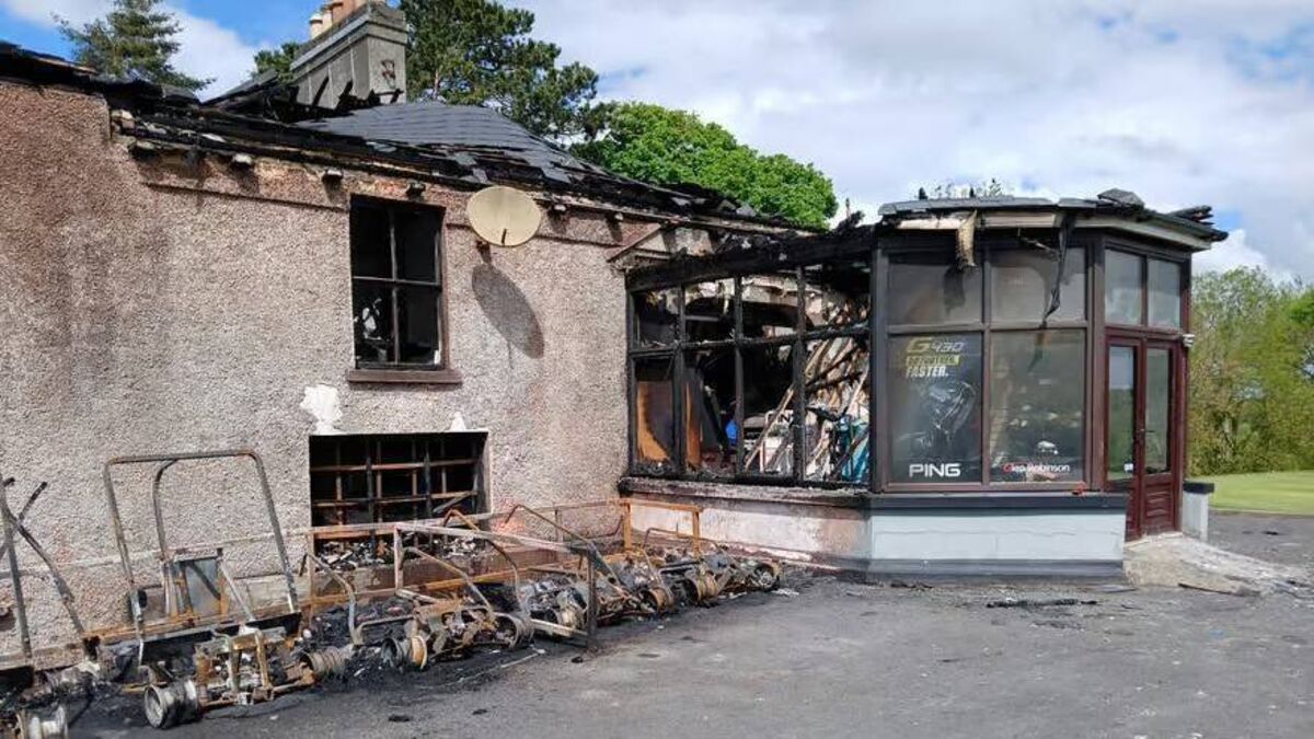 Kildare golf club to replace fire-damaged pro shop 