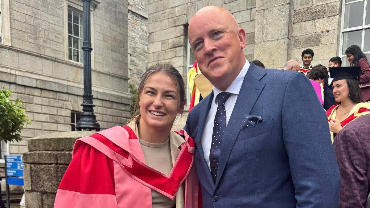 Kildare senator attends Katie Taylor doctorate ceremony 