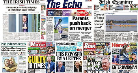 What the papers say: Tuesday's front pages