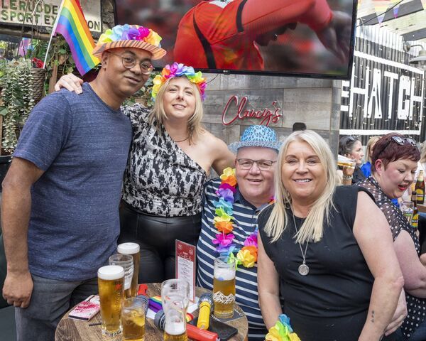 Bobby Dalton, Sally Price, Mark Dalton and Mag Germaine